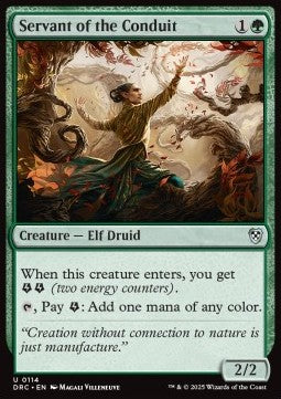 Servant of the Conduit⁣ - Commander: Aetherdrift⁣ (Uncommon)⁣ [114]