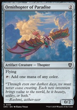 Ornithopter of Paradise⁣ - Commander: Aetherdrift⁣ (Common)⁣ [133]