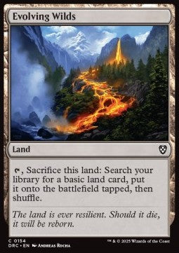 Evolving Wilds⁣ - Commander: Aetherdrift⁣ (Common)⁣ [154]