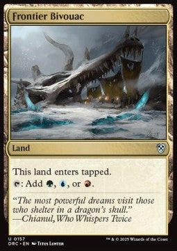 Frontier Bivouac⁣ - Commander: Aetherdrift⁣ (Uncommon)⁣ [157]