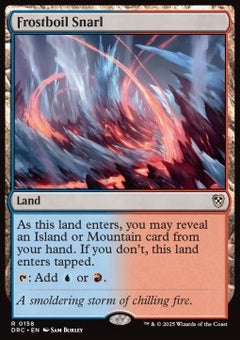 Frostboil Snarl⁣ - Commander: Aetherdrift⁣ (Rare)⁣ [158]