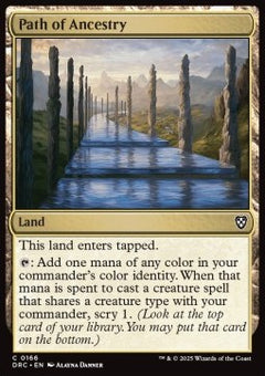 Path of Ancestry⁣ - Commander: Aetherdrift⁣ (Common)⁣ [166]