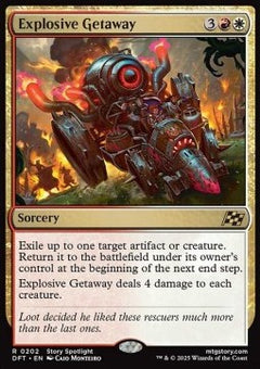Explosive Getaway⁣ - Aetherdrift⁣ (Rare)⁣ [202]