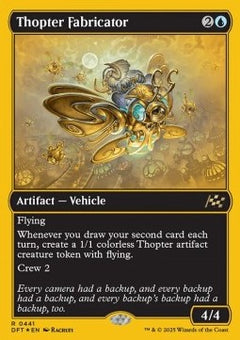 Thopter Fabricator (V.1)⁣ - Aetherdrift: First-Place⁣ (Rare)⁣ [441]