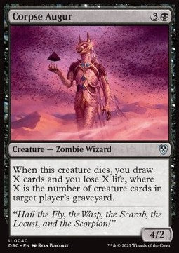 Corpse Augur⁣ - Commander: Aetherdrift⁣ (Uncommon)⁣ [40]