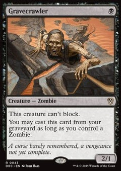 Gravecrawler⁣ - Commander: Aetherdrift⁣ (Rare)⁣ [43]