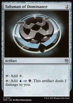 Talisman of Dominance⁣ - Commander: Aetherdrift⁣ (Uncommon)⁣ [141]