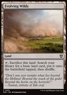 Evolving Wilds (V.1)⁣ - Commander: Aetherdrift⁣ (Common)⁣ [153]