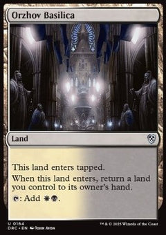 Orzhov Basilica⁣ - Commander: Aetherdrift⁣ (Uncommon)⁣ [164]