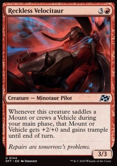 Reckless Velocitaur⁣ - Aetherdrift⁣ (Uncommon)⁣ [144]