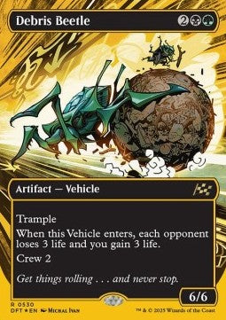 Debris Beetle (V.2)⁣ - Aetherdrift: First-Place⁣ (Rare)⁣ [530]