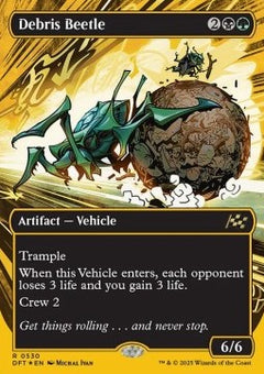 Debris Beetle (V.2)⁣ - Aetherdrift: First-Place⁣ (Rare)⁣ [530]