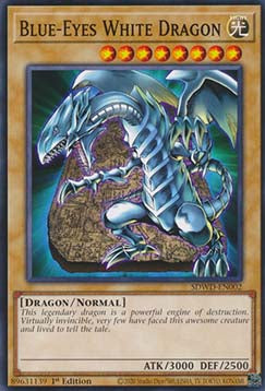 Blue-Eyes White Dragon (V.2 - Common)⁣ - Structure Deck: Blue-Eyes White Destiny⁣ (Common)⁣ [002]