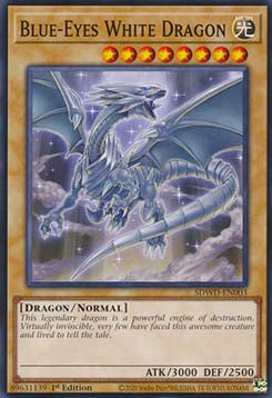 Blue-Eyes White Dragon (V.3 - Common)⁣ - Structure Deck: Blue-Eyes White Destiny⁣ (Common)⁣ [003]
