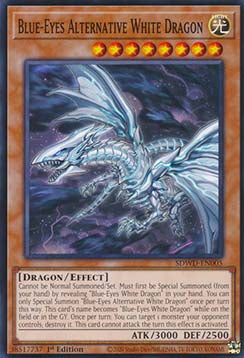 Blue-Eyes Alternative White Dragon⁣ - Structure Deck: Blue-Eyes White Destiny⁣ (Common)⁣ [005]