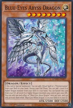 Blue-Eyes Abyss Dragon⁣ - Structure Deck: Blue-Eyes White Destiny⁣ (Common)⁣ [007]