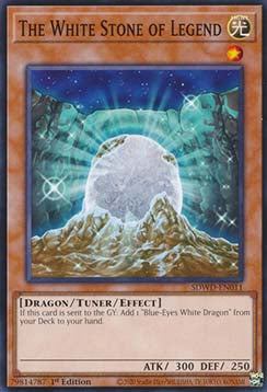 The White Stone of Legend⁣ - Structure Deck: Blue-Eyes White Destiny⁣ (Common)⁣ [011]