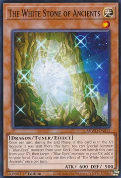 The White Stone of Ancients⁣ - Structure Deck: Blue-Eyes White Destiny⁣ (Common)⁣ [012]