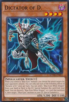 Dictator of D.⁣ - Structure Deck: Blue-Eyes White Destiny⁣ (Common)⁣ [015]
