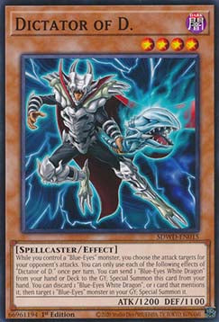 Dictator of D.⁣ - Structure Deck: Blue-Eyes White Destiny⁣ (Common)⁣ [015]