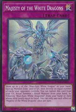 Majesty of the White Dragons⁣ - Structure Deck: Blue-Eyes White Destiny⁣ (Super Rare)⁣ [027]