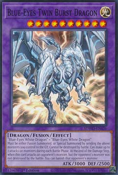 Blue-Eyes Twin Burst Dragon⁣ - Structure Deck: Blue-Eyes White Destiny⁣ (Common)⁣ [036]