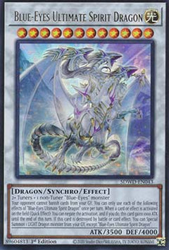 Blue-Eyes Ultimate Spirit Dragon (V.1 - Ultra Rare)⁣ - Structure Deck: Blue-Eyes White Destiny⁣ (Ultra Rare)⁣ [043]