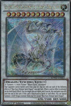 Blue-Eyes Ultimate Spirit Dragon (V.3 - Quarter Century Secret Rare)⁣ - Structure Deck: Blue-Eyes White Destiny⁣ (Quarter Century Secret Rare)⁣ [043]