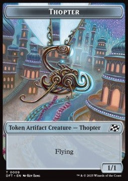 Thopter Token (A 1/1) // Servo Token (A 1/1)⁣ - Aetherdrift: Tokens⁣ (Token)⁣ [T 9/8]