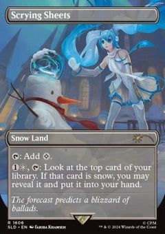 Scrying Sheets⁣ - Secret Lair Drop Series: Winter Superdrop 2025⁣ (Rare)⁣ [1606]