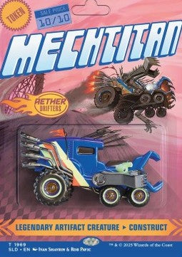 Mechtitan Token (Artifact 10/10)⁣ - Secret Lair Drop Series: Winter Superdrop 2025⁣ (Token)⁣ [1969]