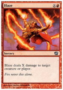 Blaze - Eighth Edition (Uncommon) [8ED-177]