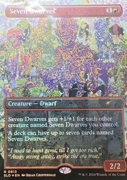 Seven Dwarves (V.2)⁣ - Secret Lair Drop Series⁣ (Rare)⁣ [813]