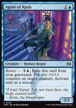 Agent of Kotis⁣ - Tarkir: Dragonstorm⁣ (Common)⁣ [36]