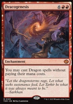 Dracogenesis⁣ - Tarkir: Dragonstorm⁣ (Mythic)⁣ [105]