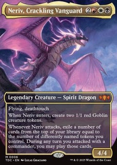 Neriv, Crackling Vanguard⁣ - Commander: Tarkir: Dragonstorm⁣ (Mythic)⁣ [6]
