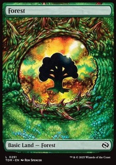 Forest⁣ - Tarkir: Dragonstorm: Extras⁣ (Land)⁣ [291]