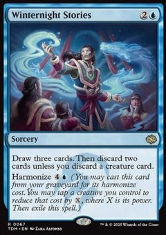 Winternight Stories⁣ - Tarkir: Dragonstorm⁣ (Rare)⁣ [67]