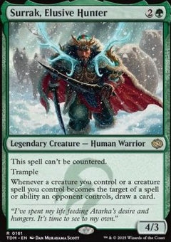 Surrak, Elusive Hunter⁣ - Tarkir: Dragonstorm⁣ (Rare)⁣ [161]