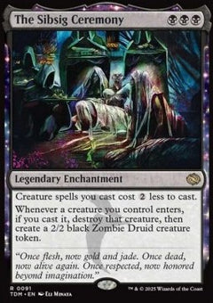 The Sibsig Ceremony⁣ - Tarkir: Dragonstorm⁣ (Rare)⁣ [91]