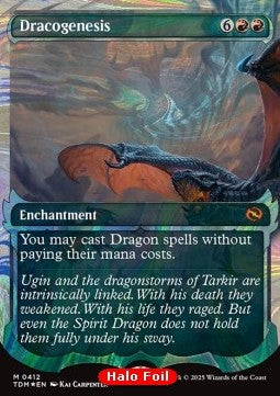 Dracogenesis (V.3)⁣ - Tarkir: Dragonstorm: Extras⁣ (Mythic)⁣ [412]