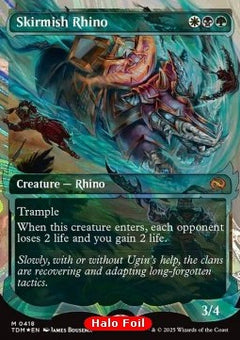 Skirmish Rhino (V.3)⁣ - Tarkir: Dragonstorm: Extras⁣ (Mythic)⁣ [418]