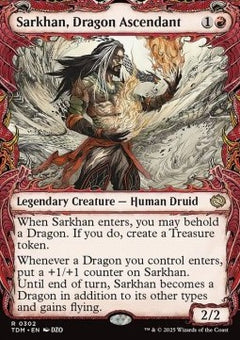 Sarkhan, Dragon Ascendant (V.1)⁣ - Tarkir: Dragonstorm: Extras⁣ (Rare)⁣ [302]