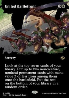 United Battlefront⁣ - Tarkir: Dragonstorm: Extras⁣ (Rare)⁣ [330]