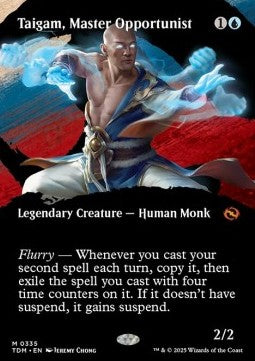 Taigam, Master Opportunist⁣ - Tarkir: Dragonstorm: Extras⁣ (Mythic)⁣ [335]