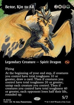 Betor, Kin to All (V.2)⁣ - Tarkir: Dragonstorm: Extras⁣ (Mythic)⁣ [353]