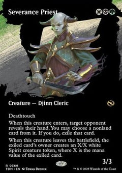 Severance Priest⁣ - Tarkir: Dragonstorm: Extras⁣ (Rare)⁣ [369]