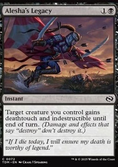 Alesha's Legacy⁣ - Tarkir: Dragonstorm⁣ (Common)⁣ [72]
