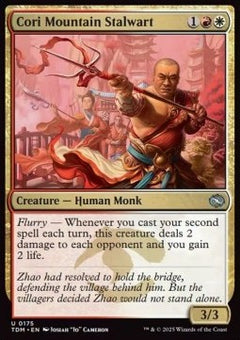 Cori Mountain Stalwart⁣ - Tarkir: Dragonstorm⁣ (Uncommon)⁣ [175]