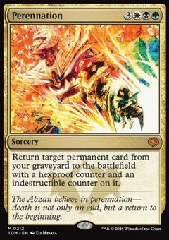 Perennation⁣ - Tarkir: Dragonstorm⁣ (Mythic)⁣ [212]